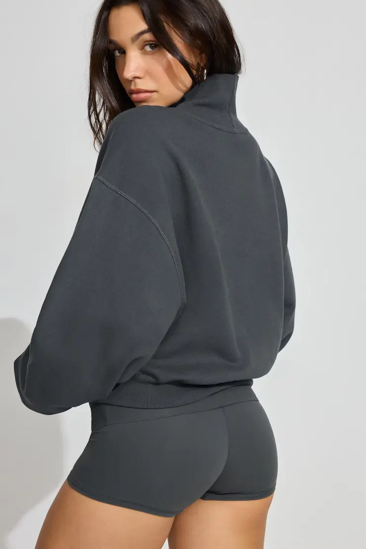 Ultrafleece Bubble Mock Neck Sweater