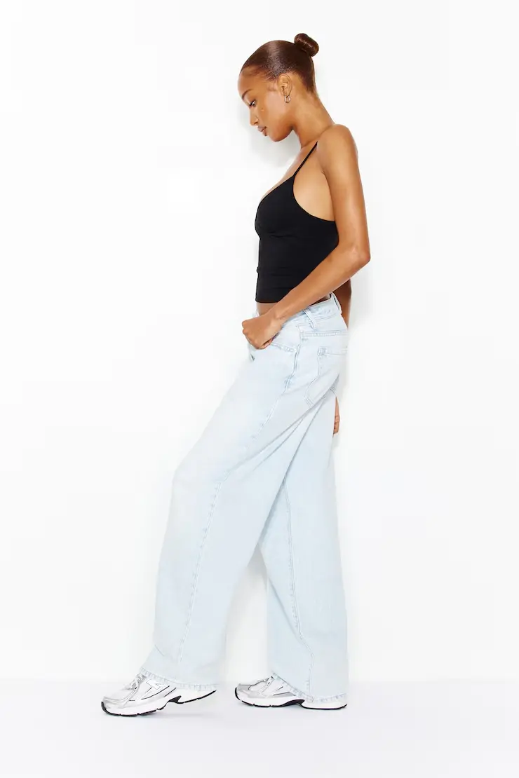 Low Rise Baggy Jeans - Image 2