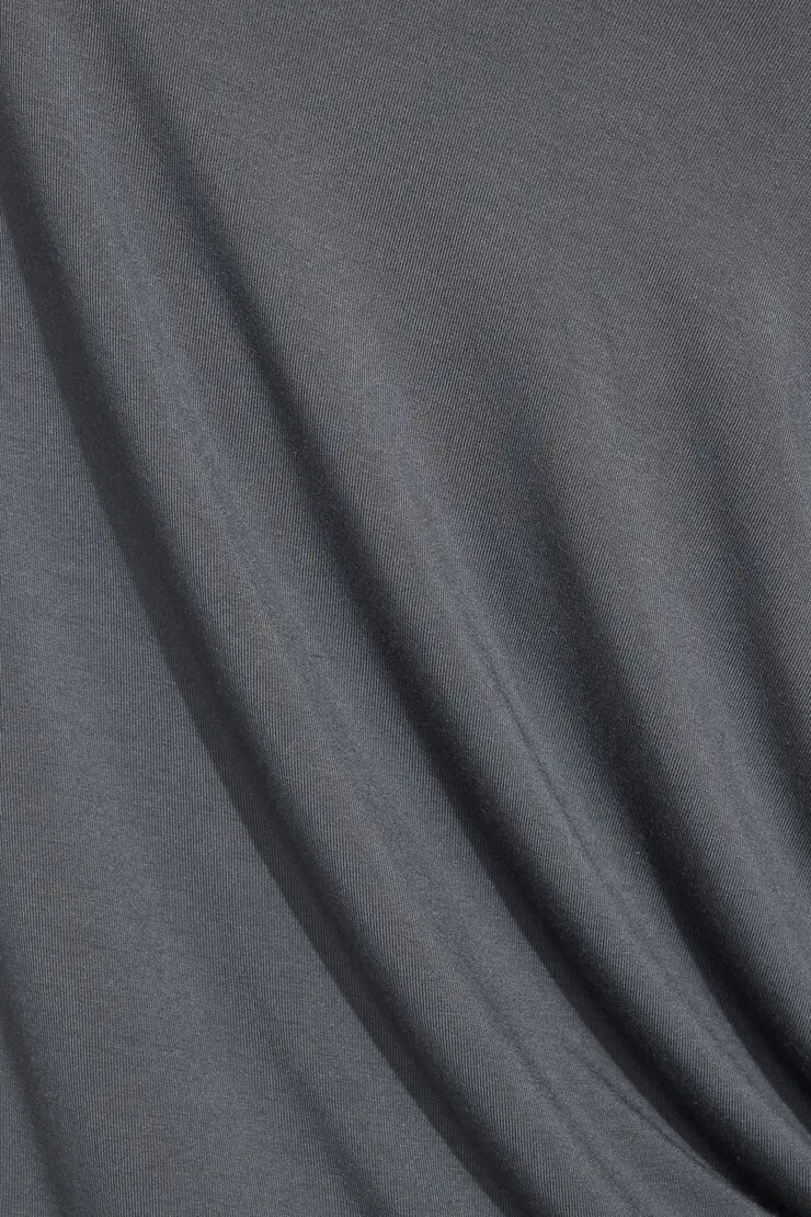 Long Sleeve Banded Bottom Dress - Image 4