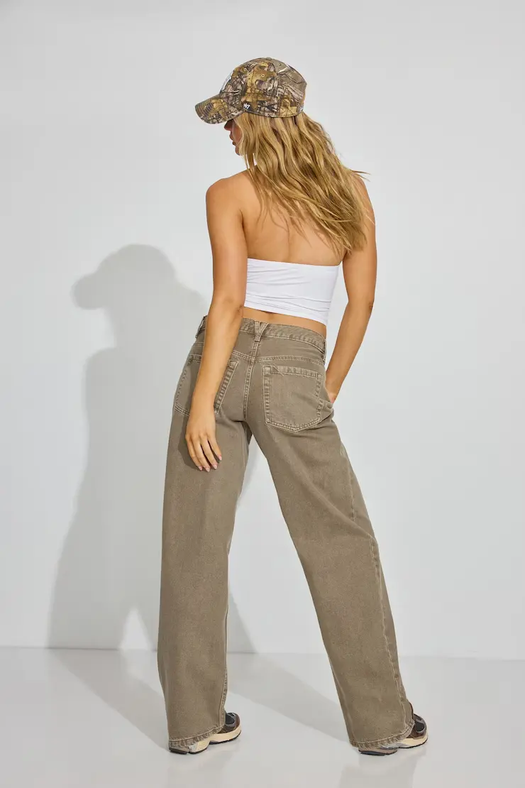 Low Rise Baggy Pants - Image 3