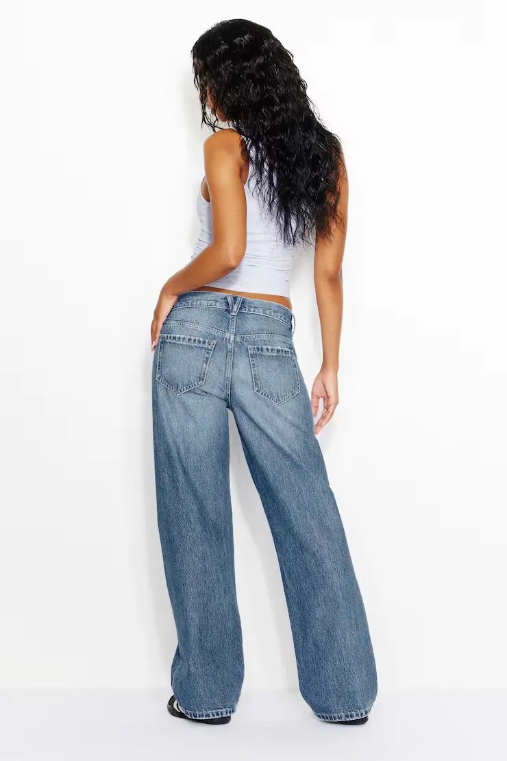 Low Rise Relaxed Jeans - Image 3