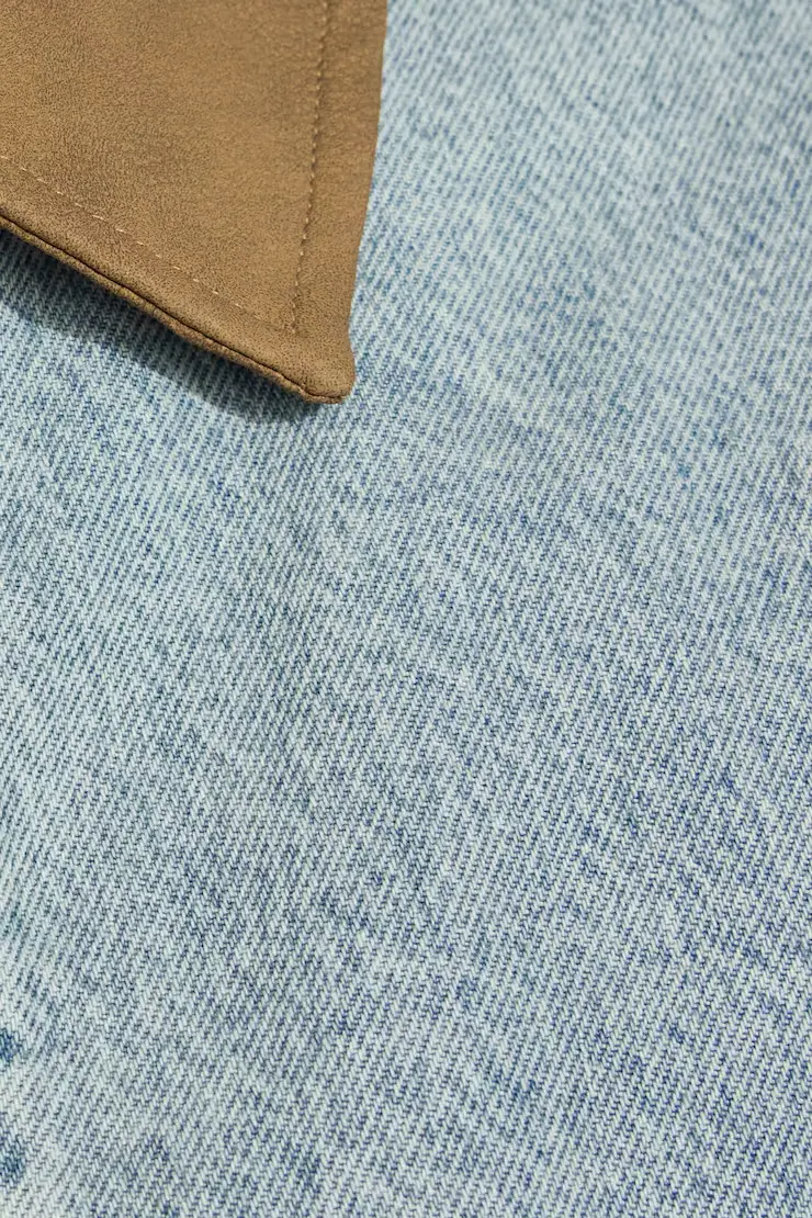 Denim Worker Jacket - Image 6