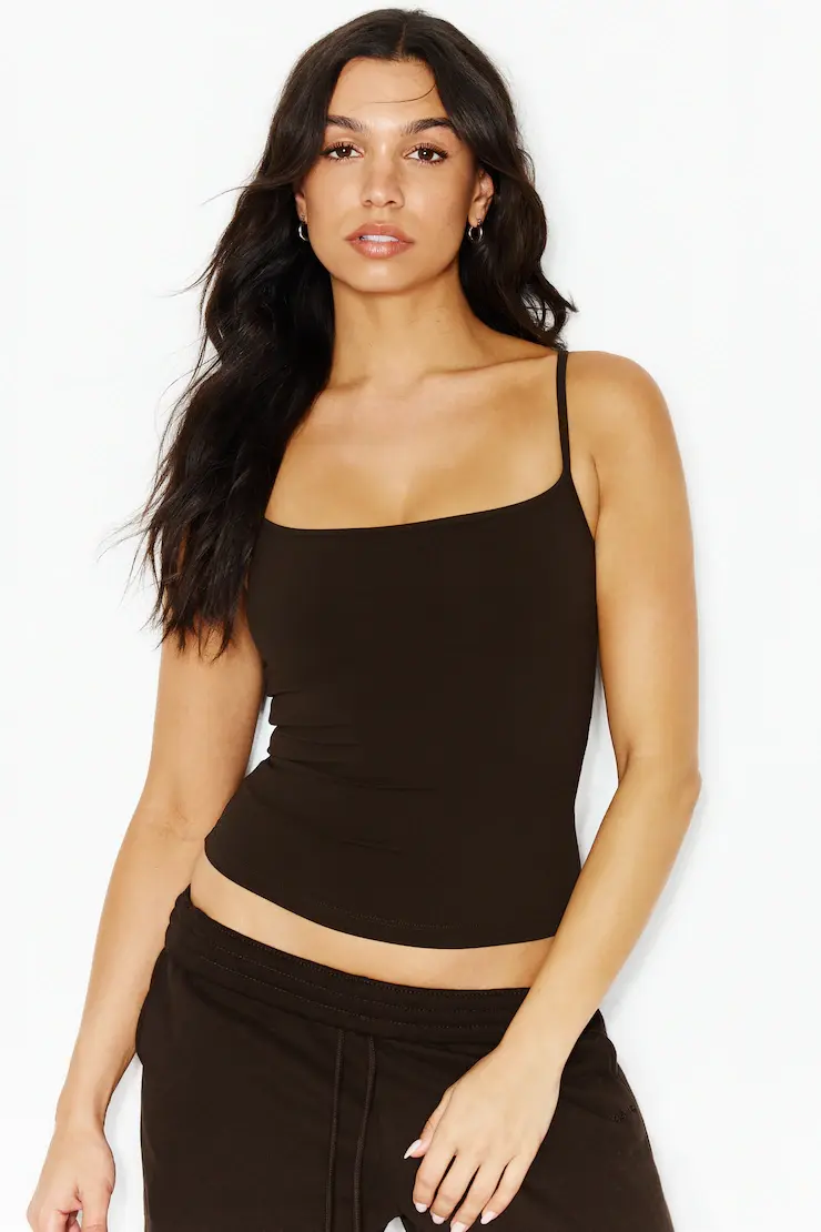 Sleek Scoop Cami Top