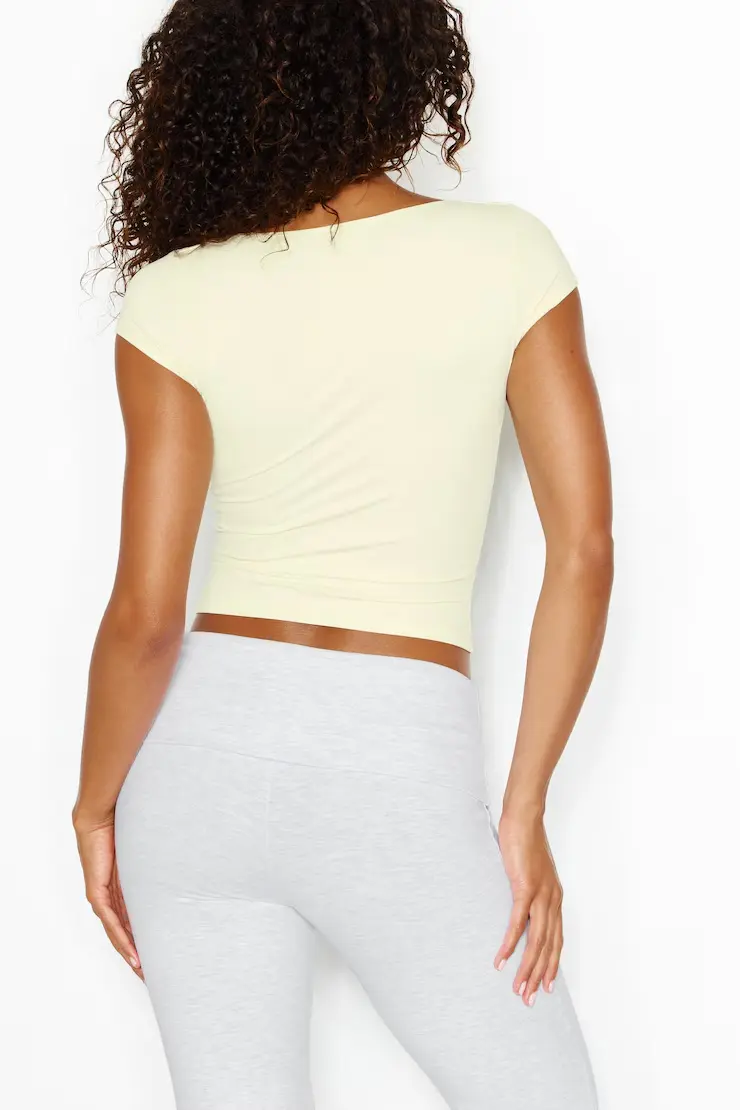 Sleek Crossover T-Shirt - Image 3