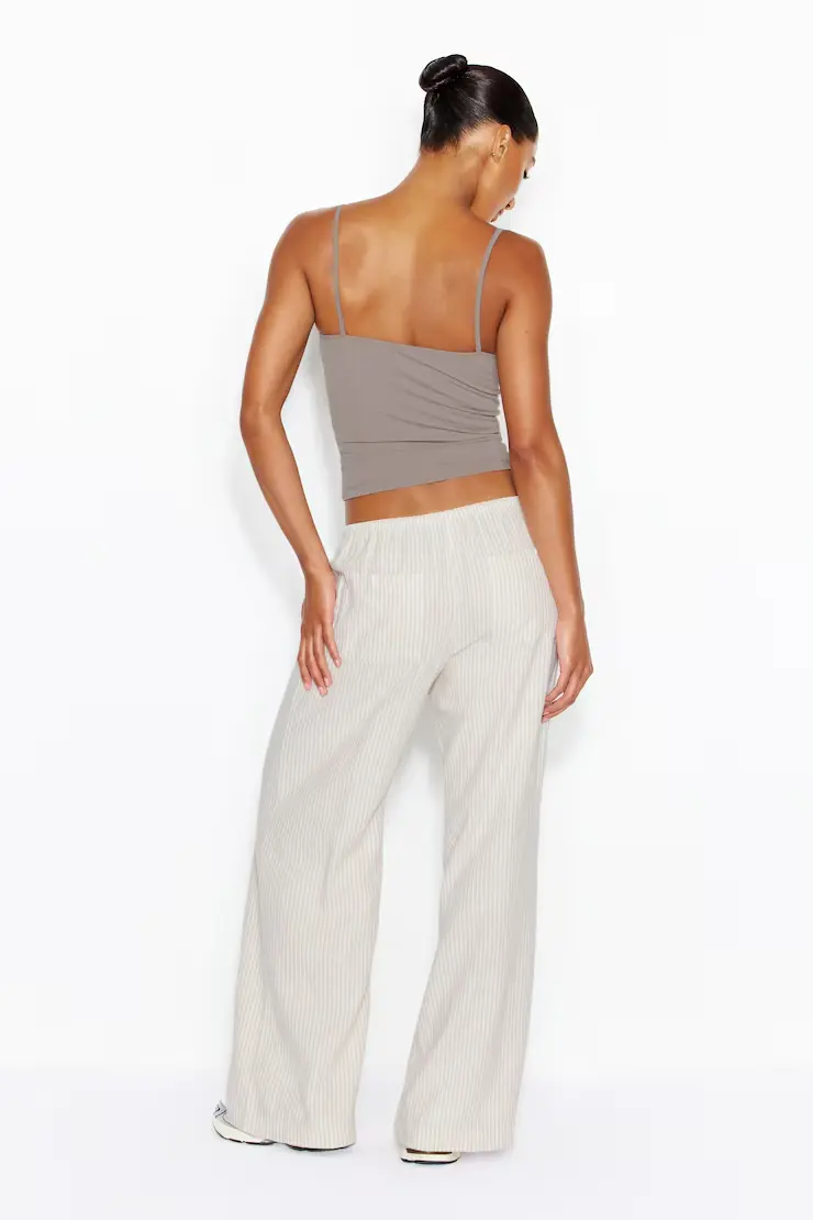 Millie Linen Pull-On Pants - Image 3