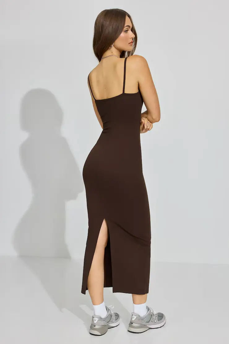 Sleek Scoop Cami Maxi Dress - Image 3