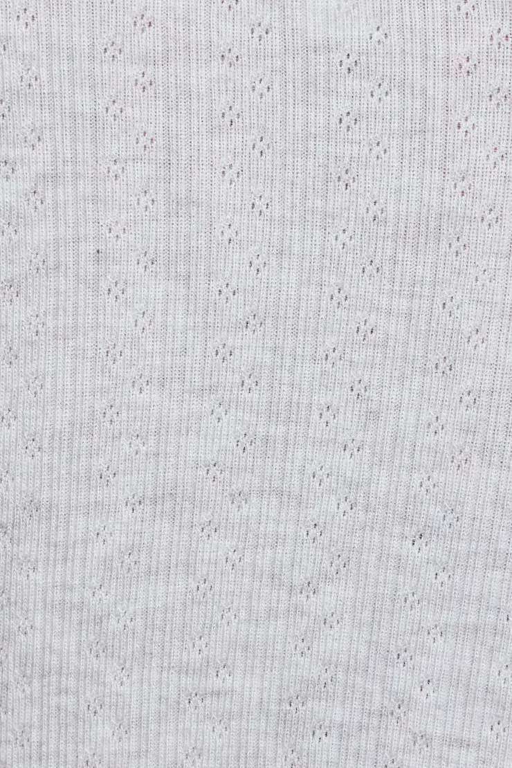 Pointelle Ruched Tiny Shorts - Image 4