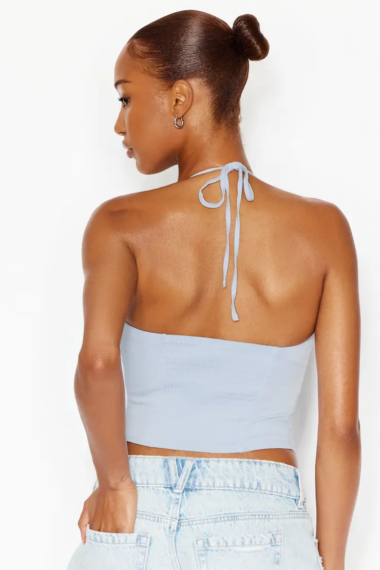 Halter Cami Bustier Top - Image 3