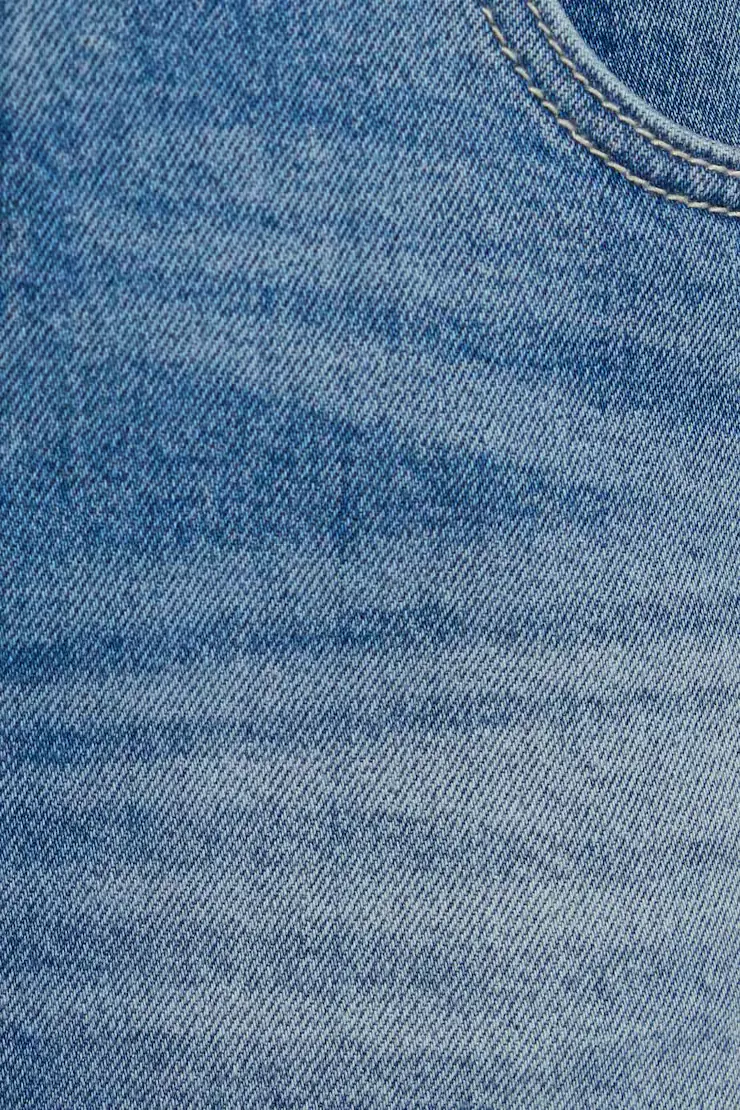 Denim Micro Skort - Image 6