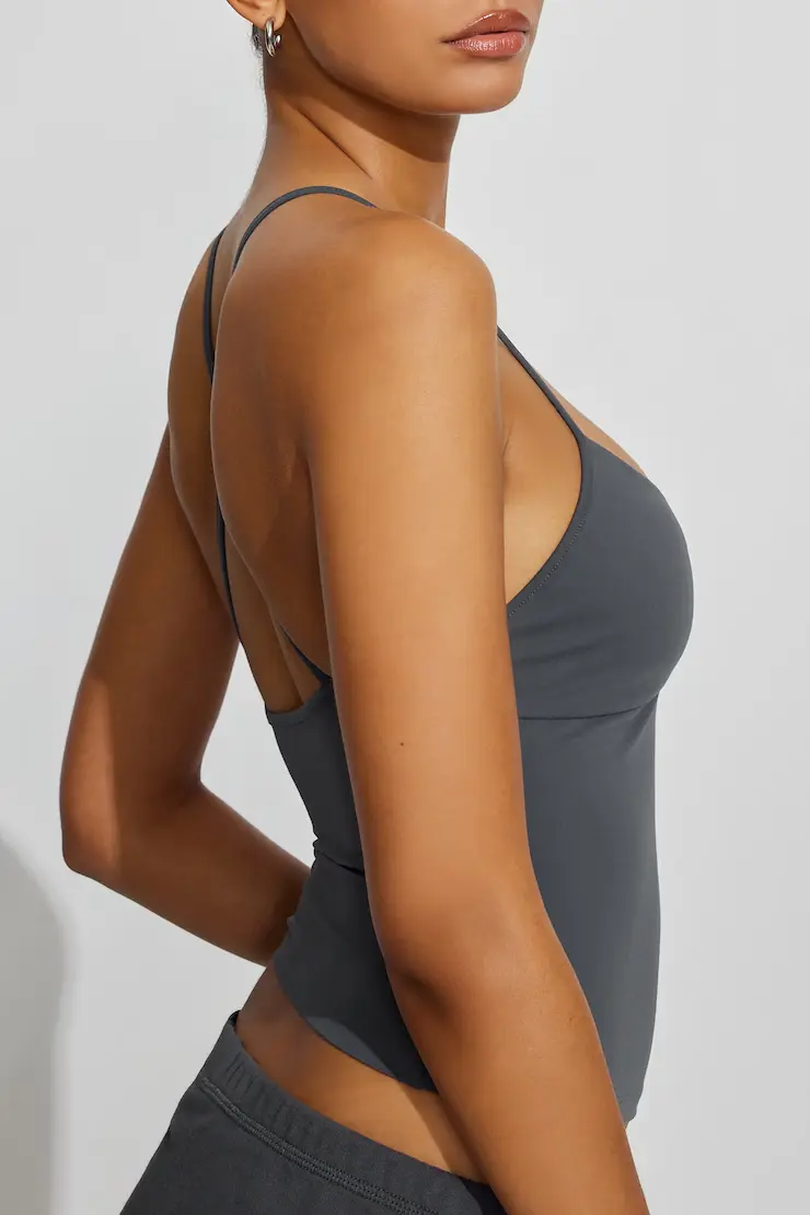 Sleek Underbust Crossback Cami Top - Image 2