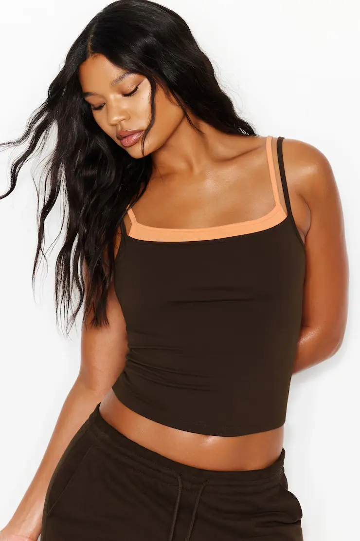 Sleek Double Layer Cami Top