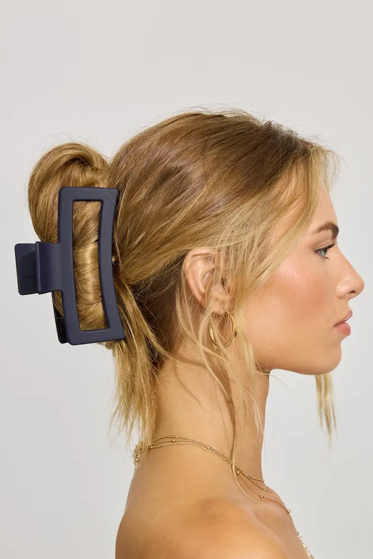 Oversized Rectangle Claw Clip