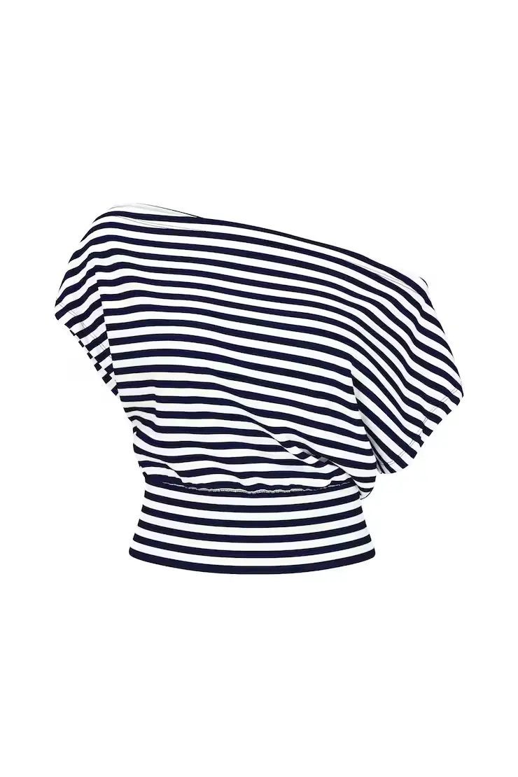 Stretchterry Off Shoulder Top - Image 2