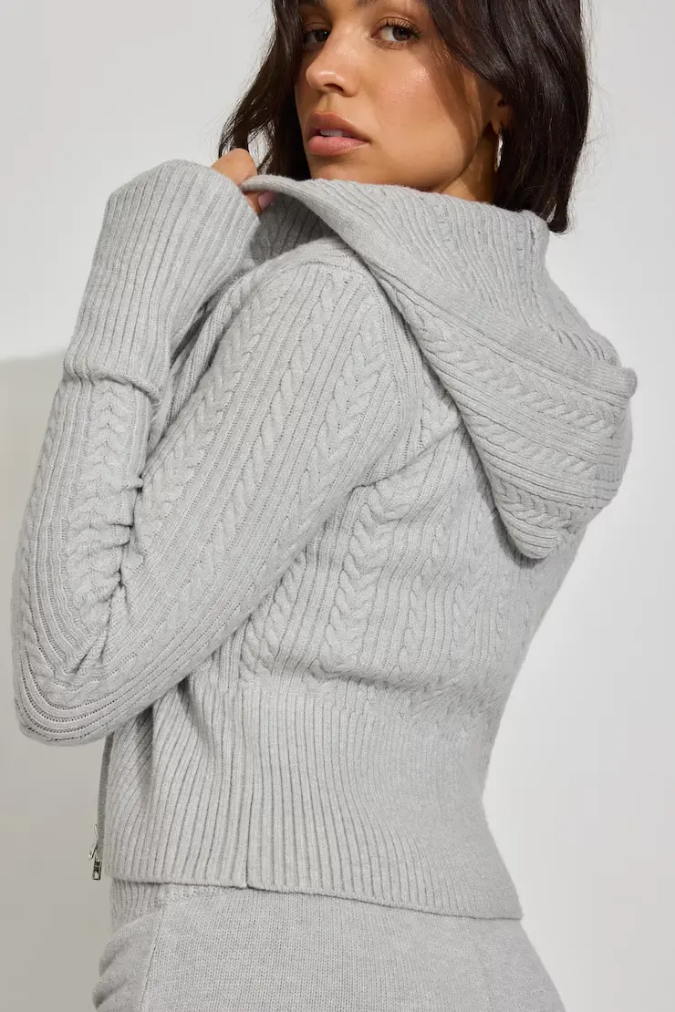 Cable Knit Zippy - Image 3