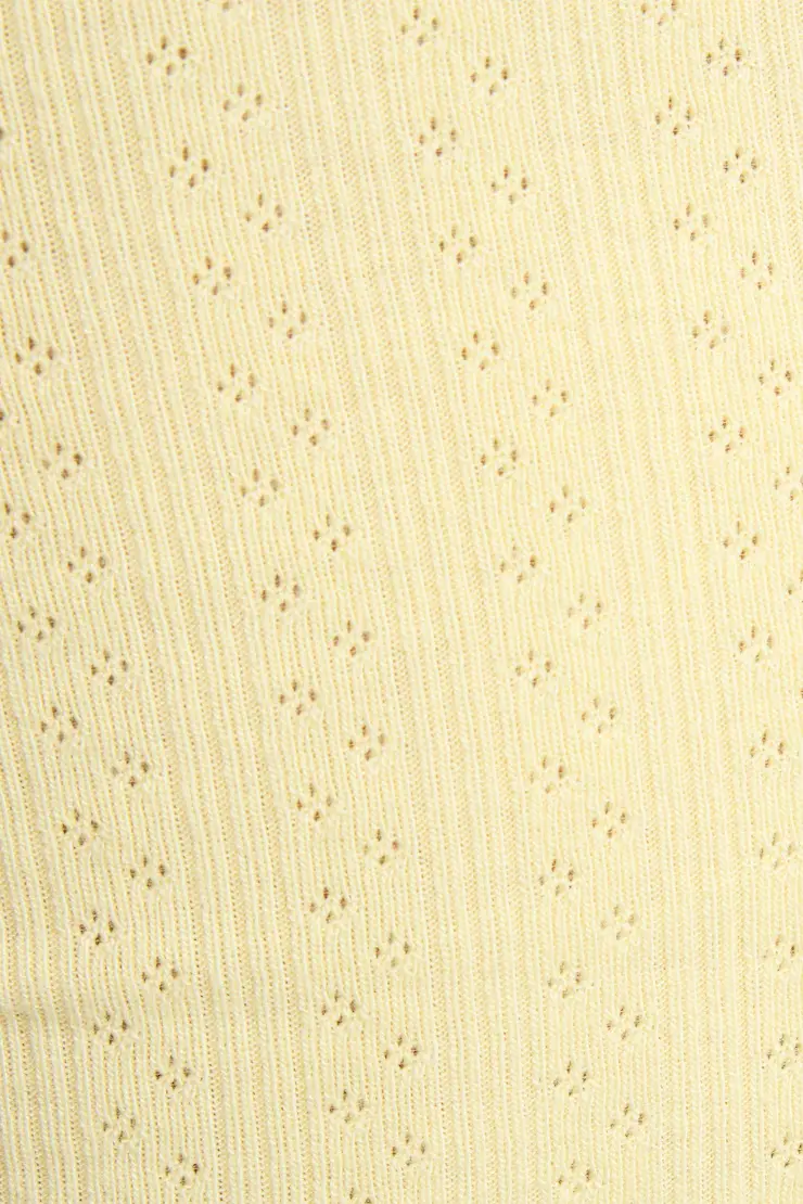 Tiny Pointelle Lettuce Edge Shorts - Image 4