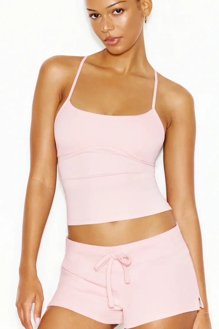 Sleek Underbust Crossback Cami Top