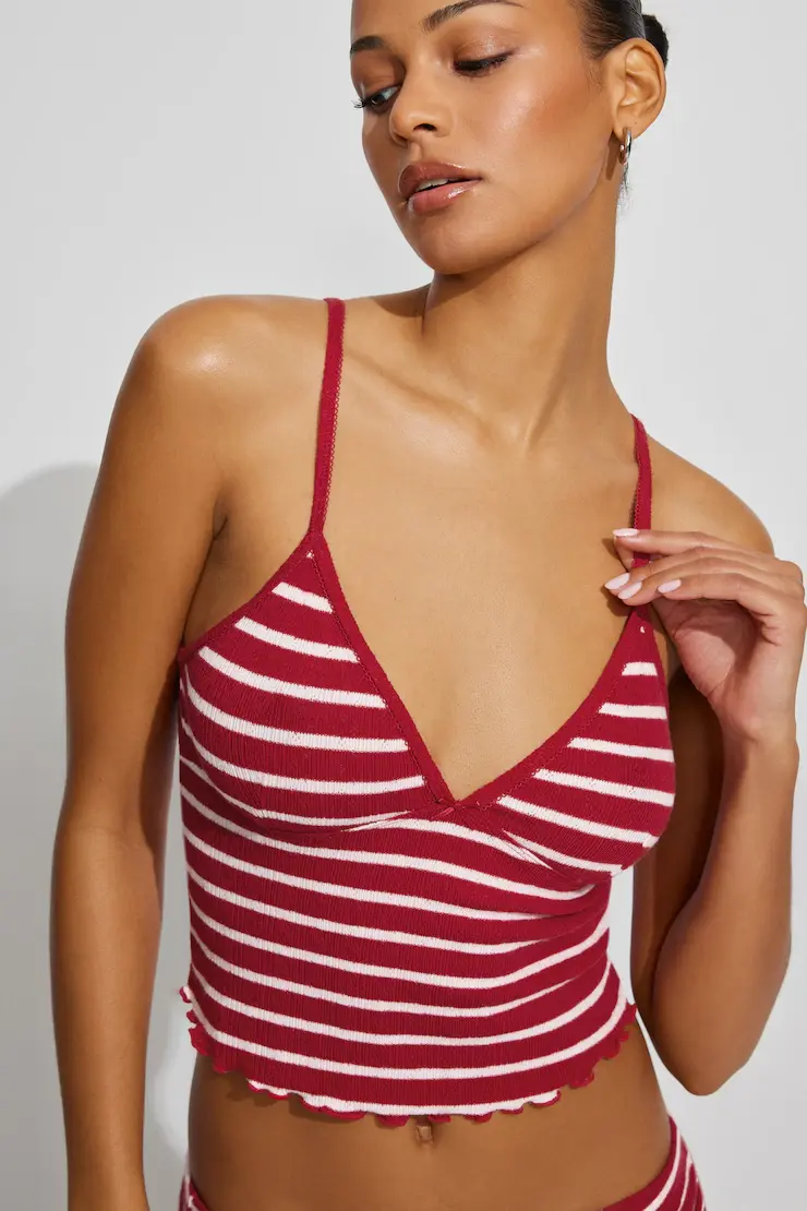 Pointelle Cami Top