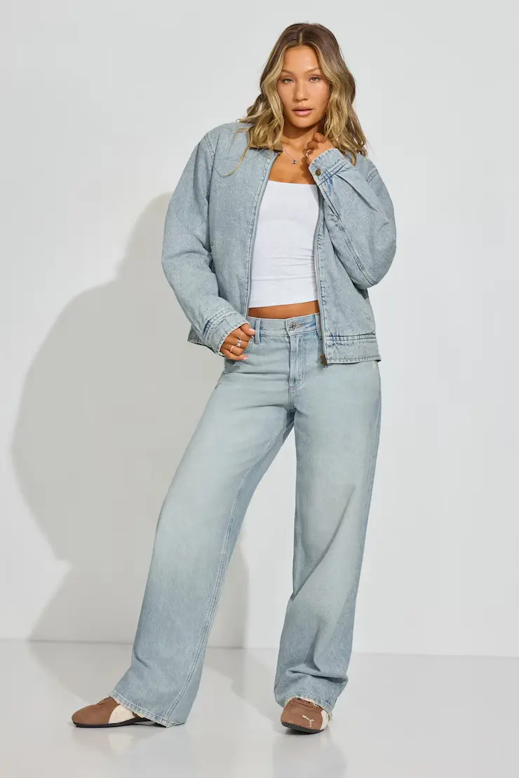 Denim Worker Jacket - Image 2