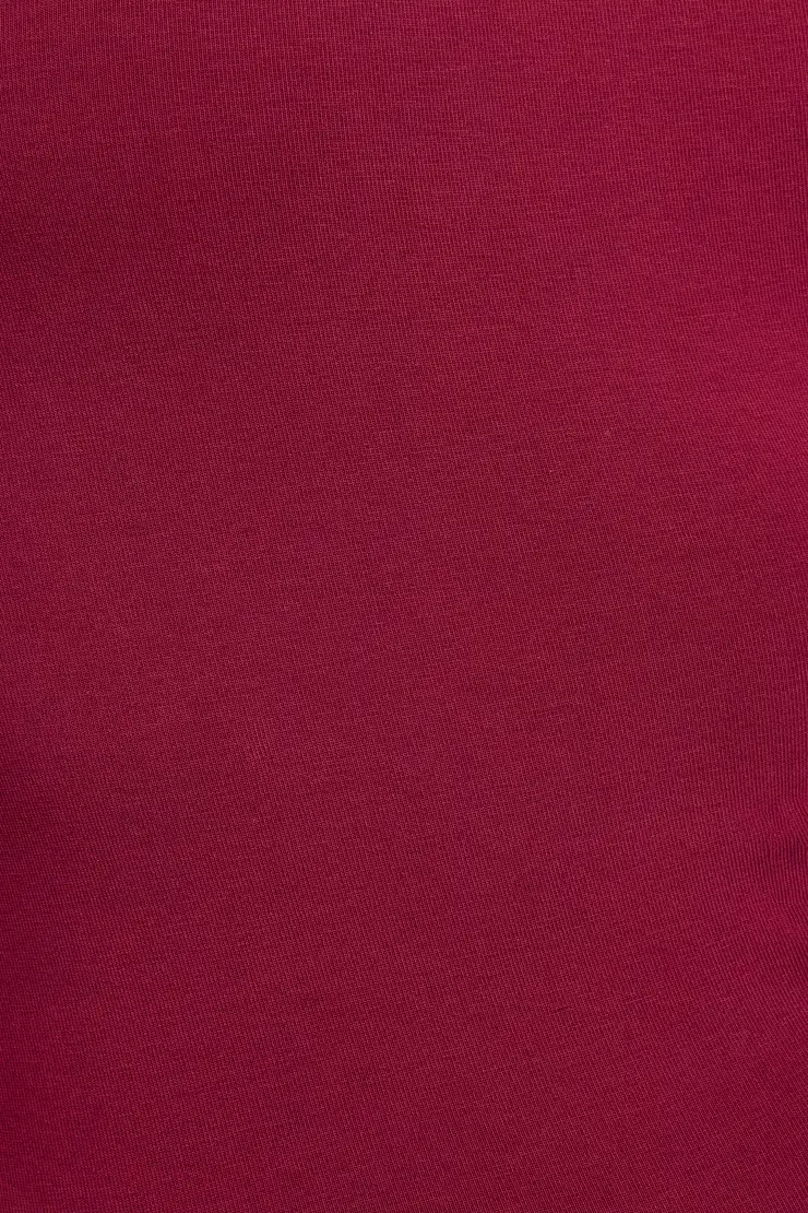 Crew Neck Open Back Short Sleeve Top - Image 5