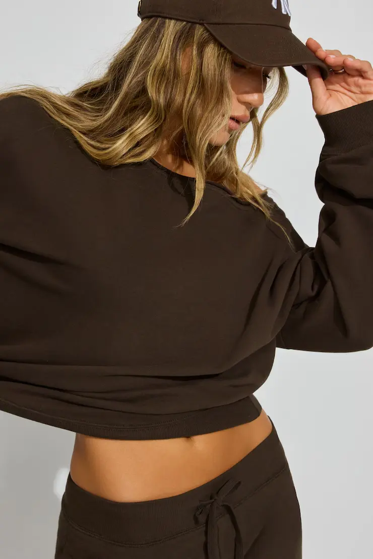 Softterry Off Shoulder Sweatshirt