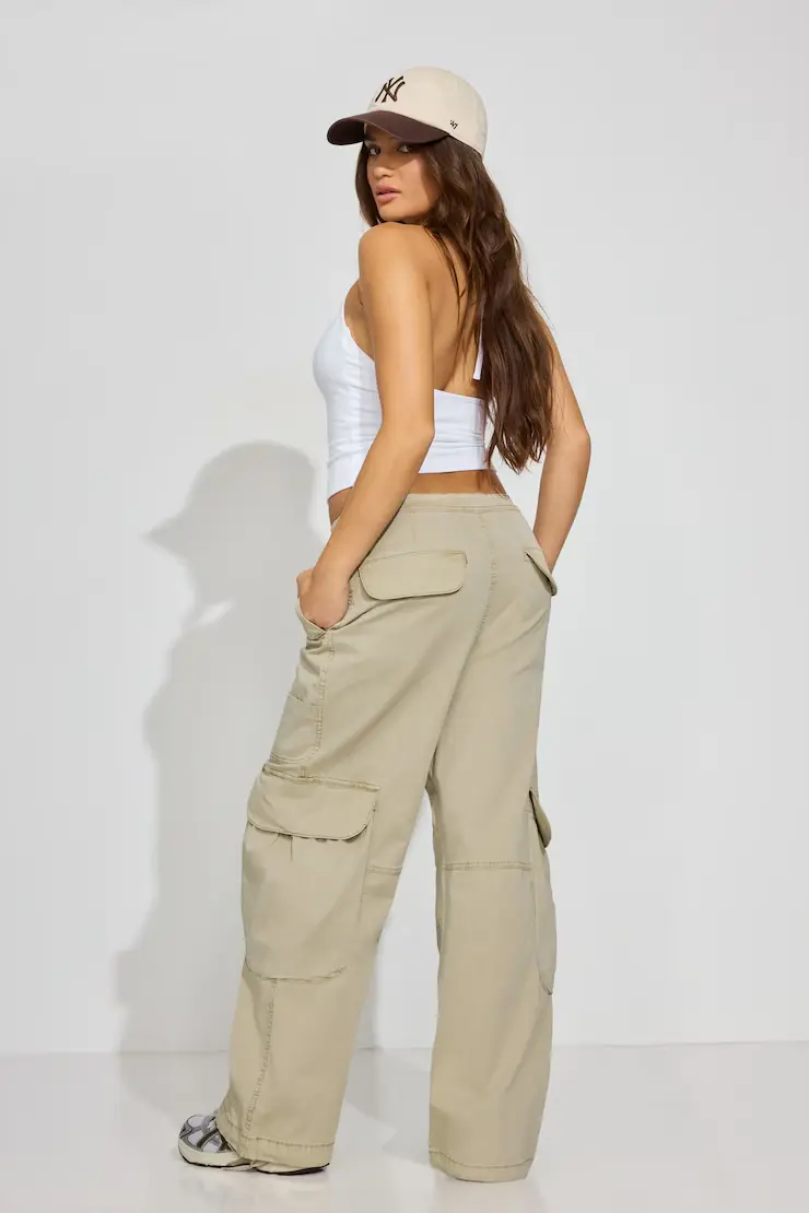 Wide Cargo Pants - Image 4