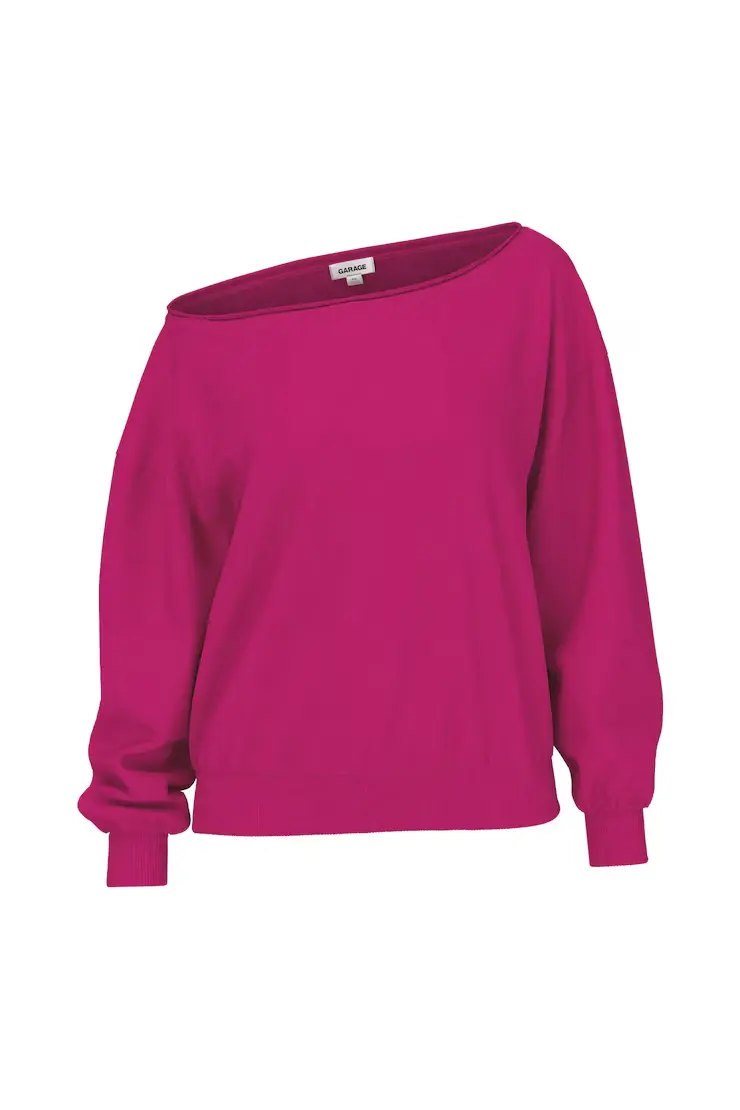 Softterry Off Shoulder Sweatshirt - Image 2