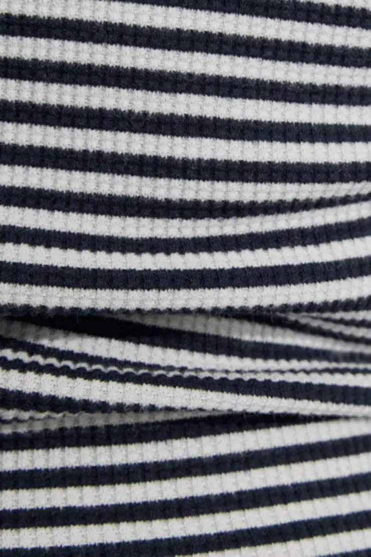 Waffle Henley Tank Top - Image 4