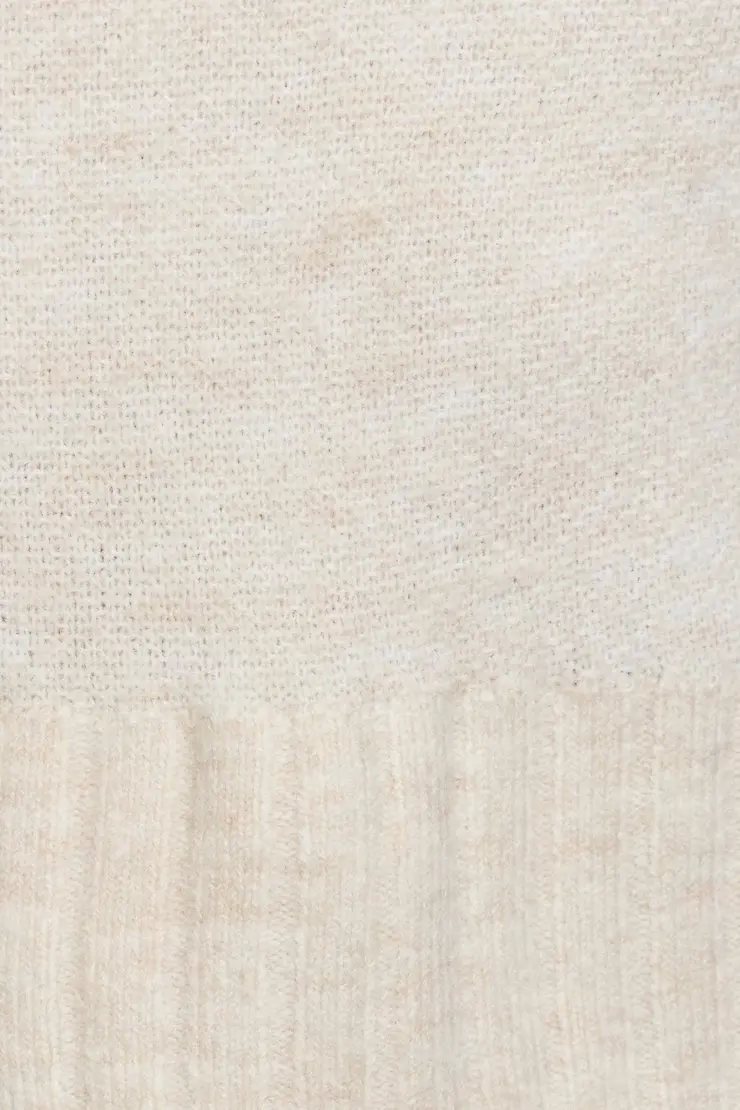 Long Sleeve Spongy Crewneck Sweater - Image 4