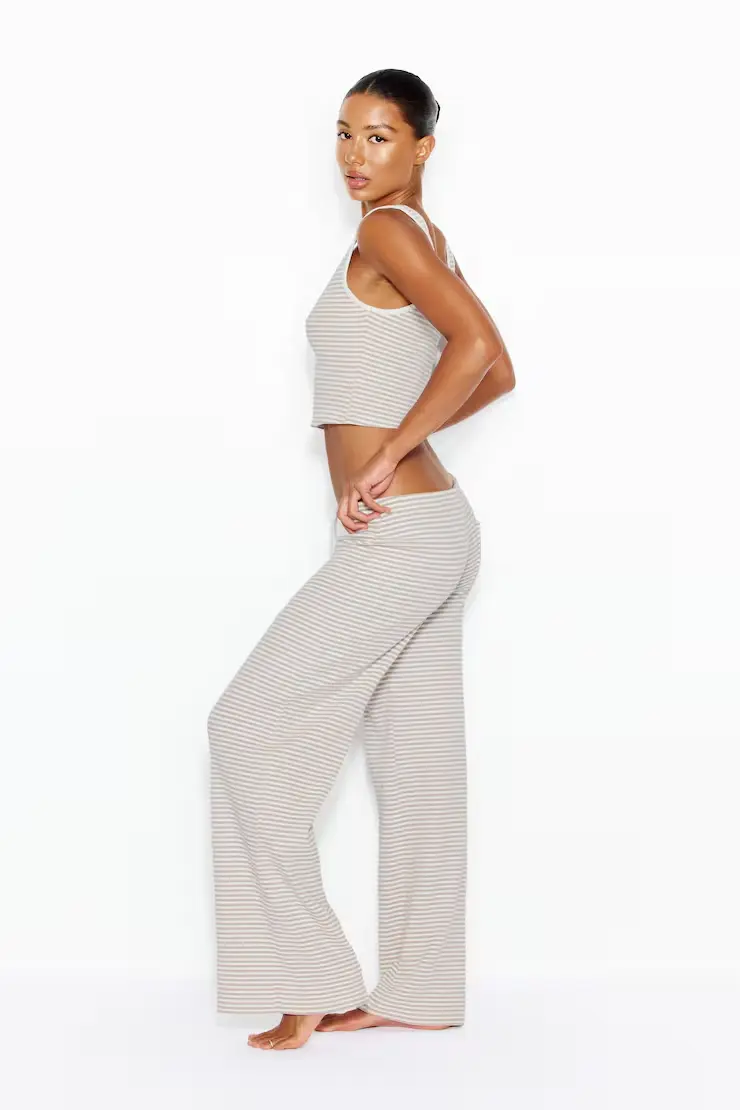 Waffle Henley Tank Top - Image 2