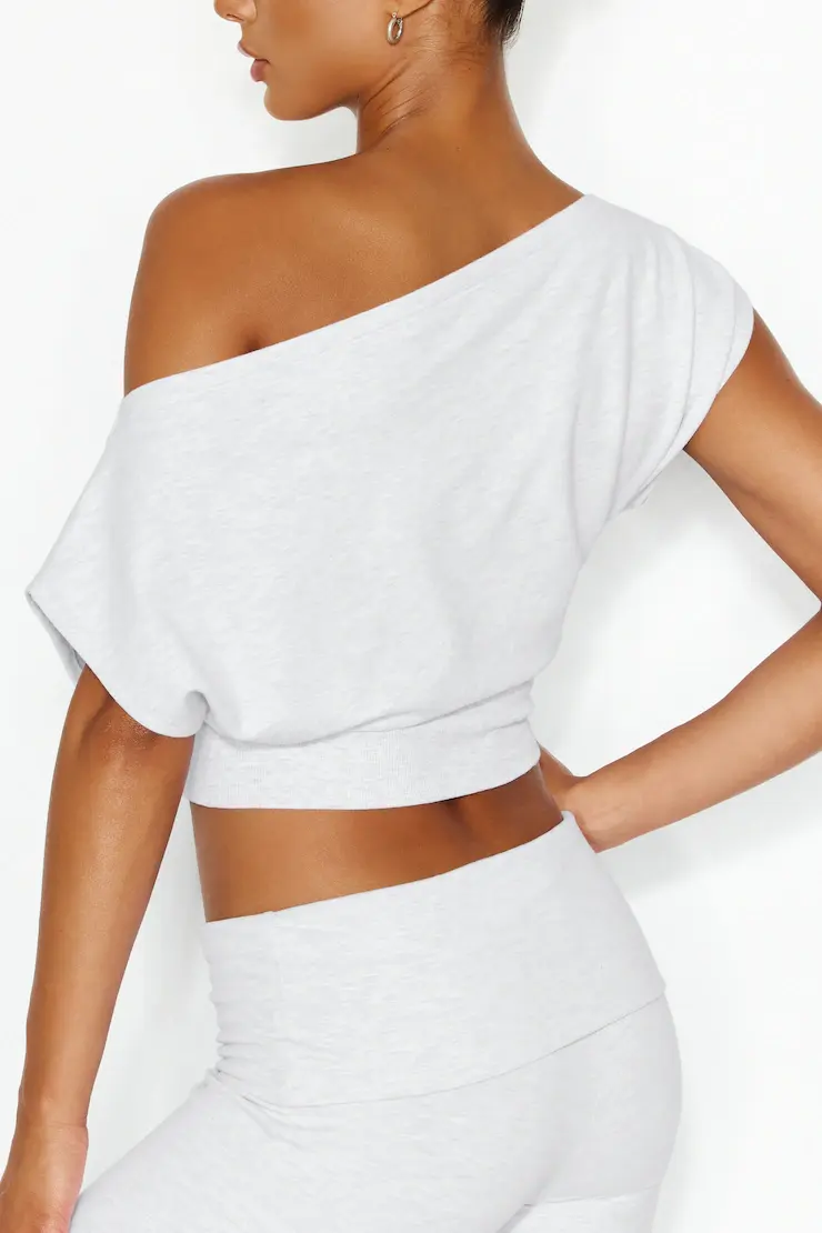 Stretchterry Off Shoulder Top - Image 3